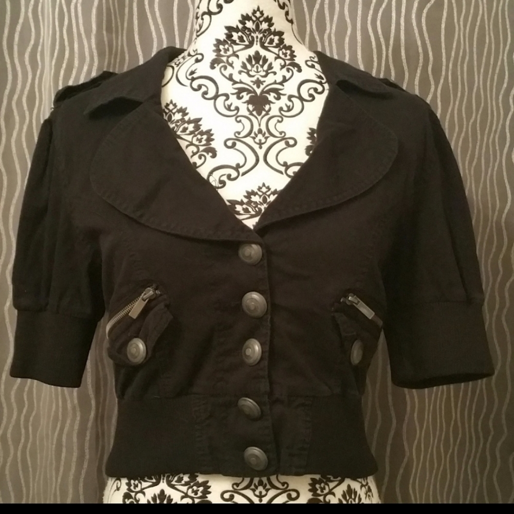 Ashley...  crop jacket